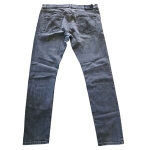 Gianni Versace  Mens 40x33 Jeans Taylor Fit Gray Denim‎ Vintage Italy Authentic